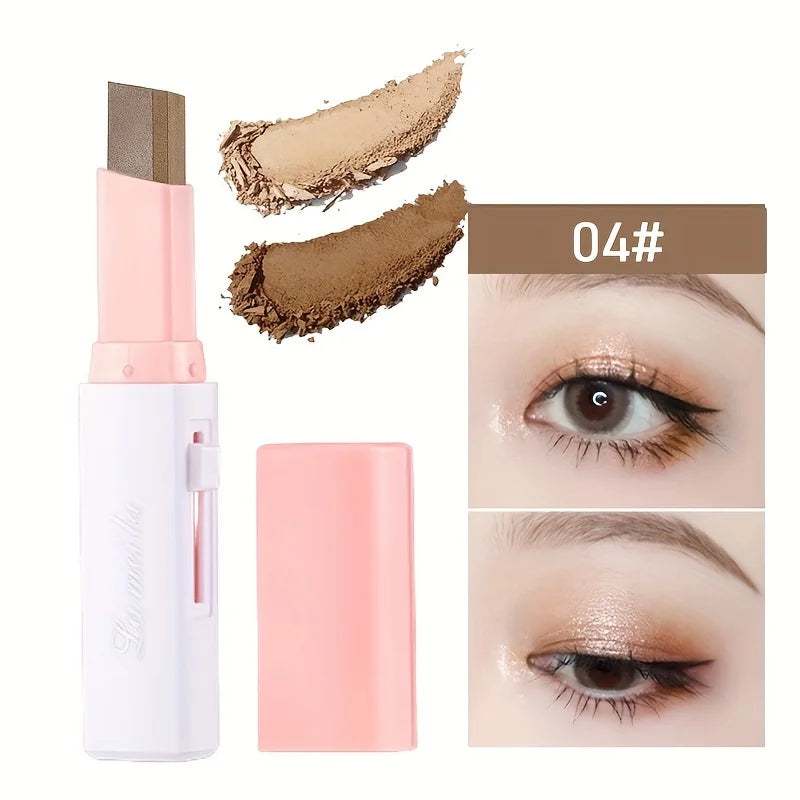 Stick 2 en 1 Sombra de Ojos y Eyeliner con Brillo Perlado
