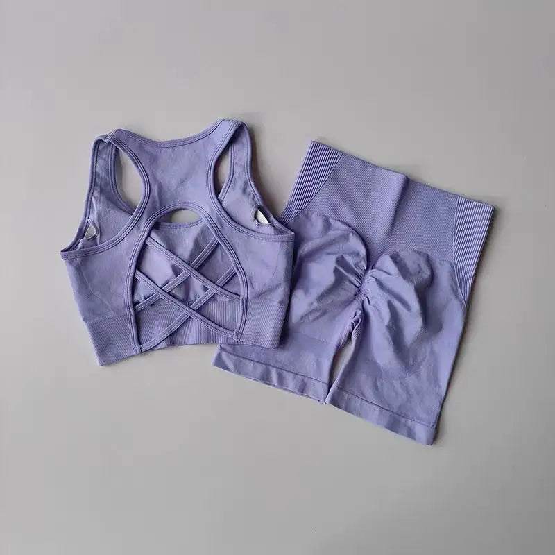 Conjunto deportivo de dos piezas para mujer