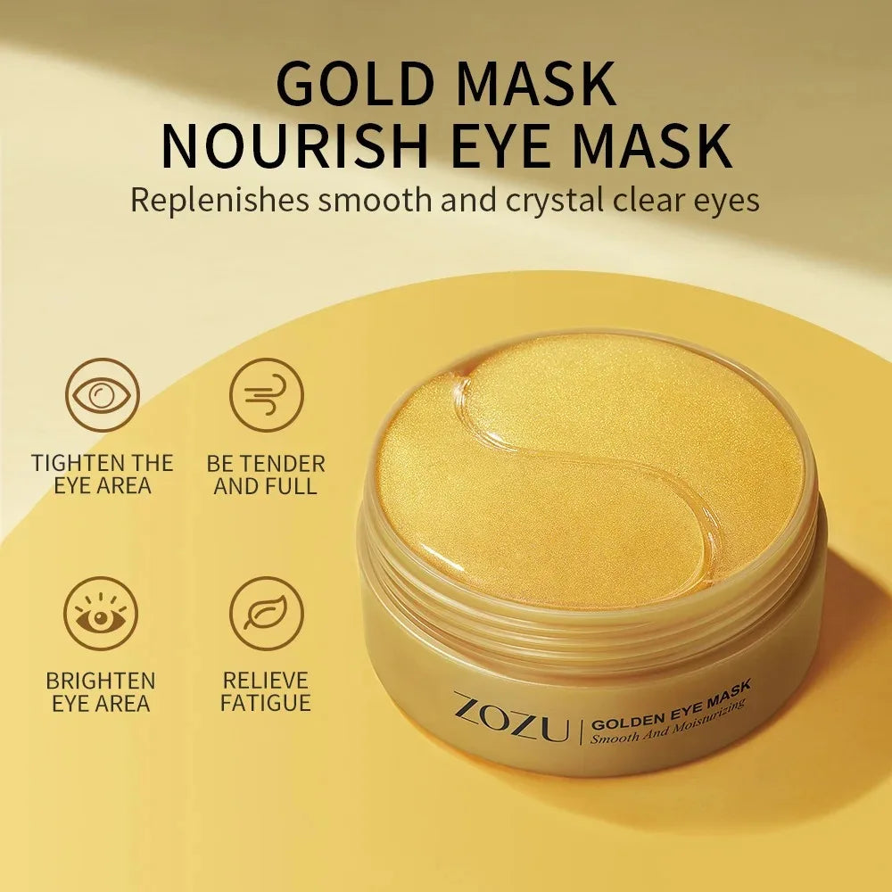 Mascarilla de Ojos Hidratante y Reafirmante Con Colágeno - 60 Uds