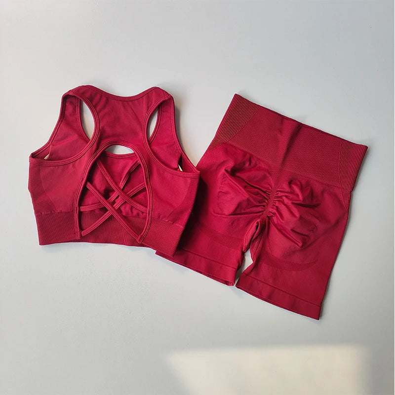 Conjunto deportivo de dos piezas para mujer