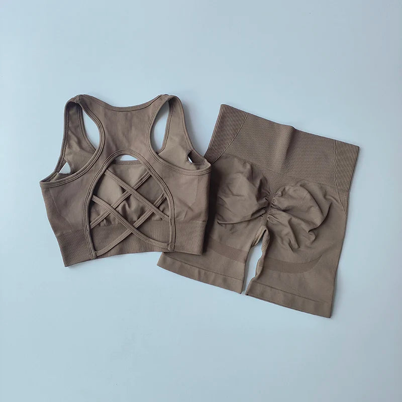 Conjunto deportivo de dos piezas para mujer